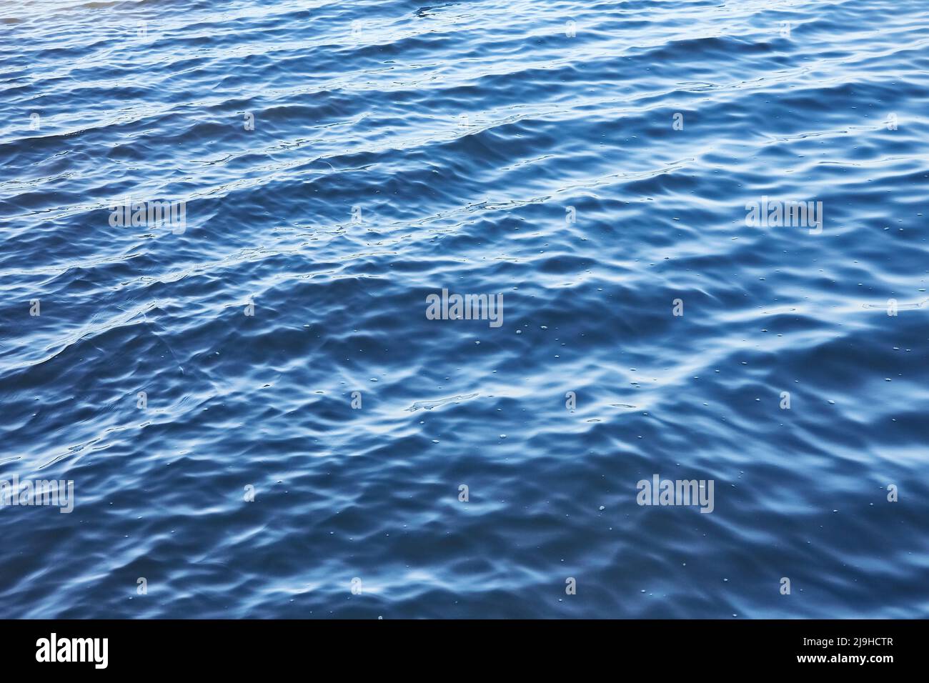 Water Surface Ripples Stock Photo
