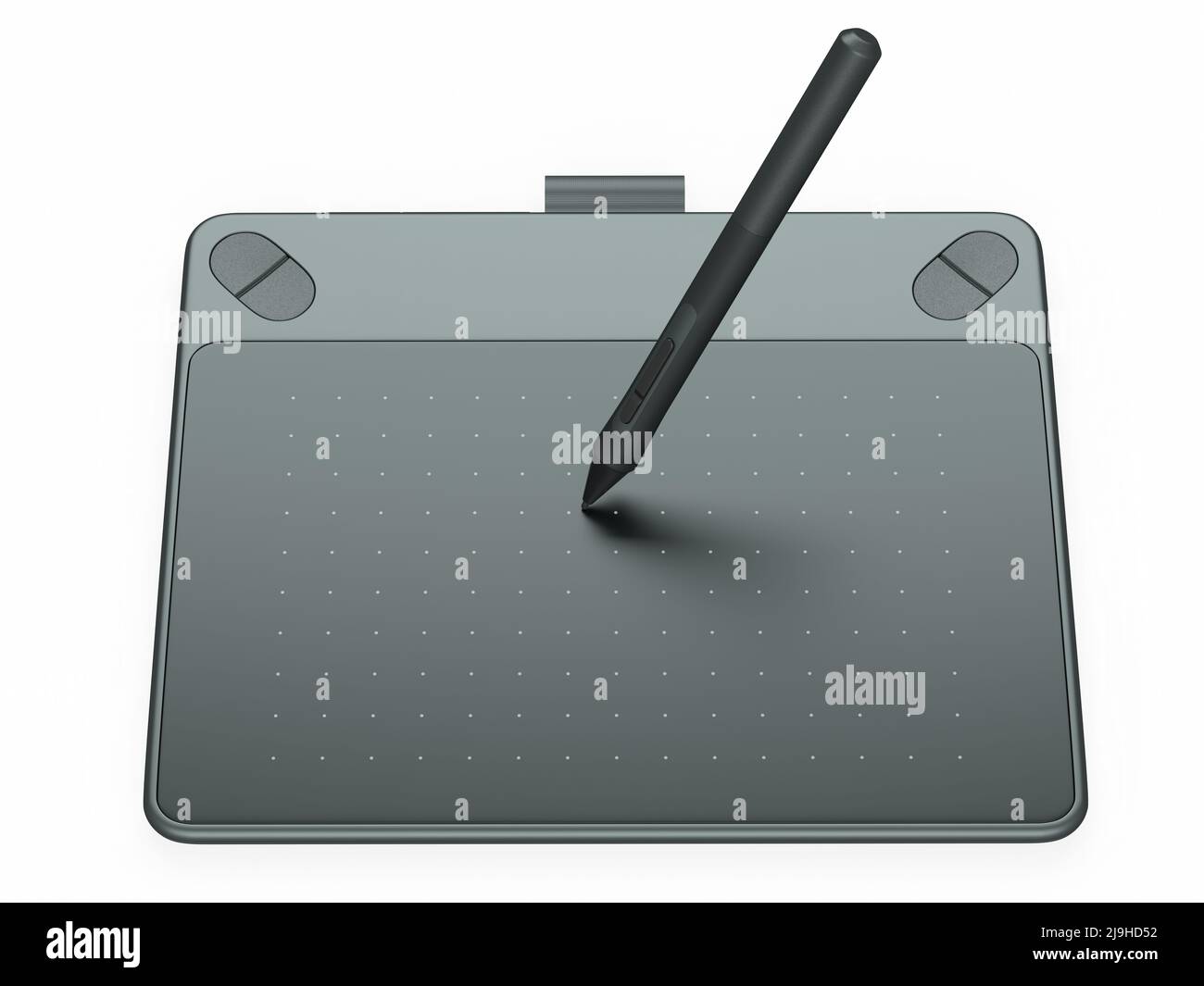 Graphic tablet and pen for illustrators, designers and photographers on