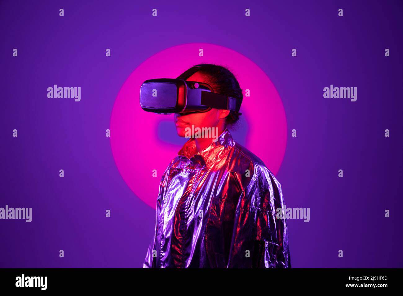 Falling into virtual reality hi-res stock photography and images - Alamy