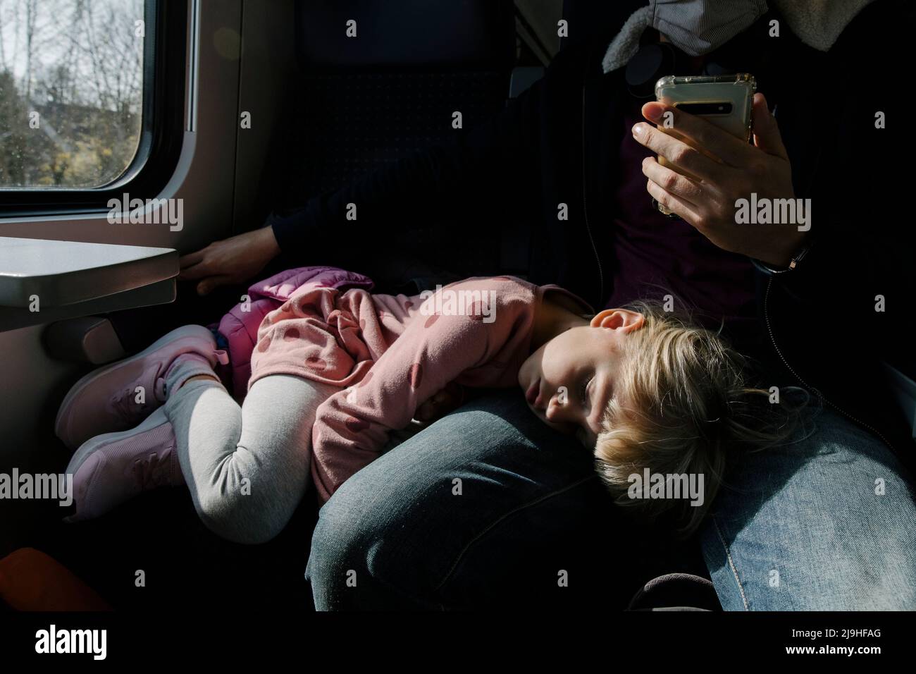 Daughter on fathers lap hires stock photography and images Alamy