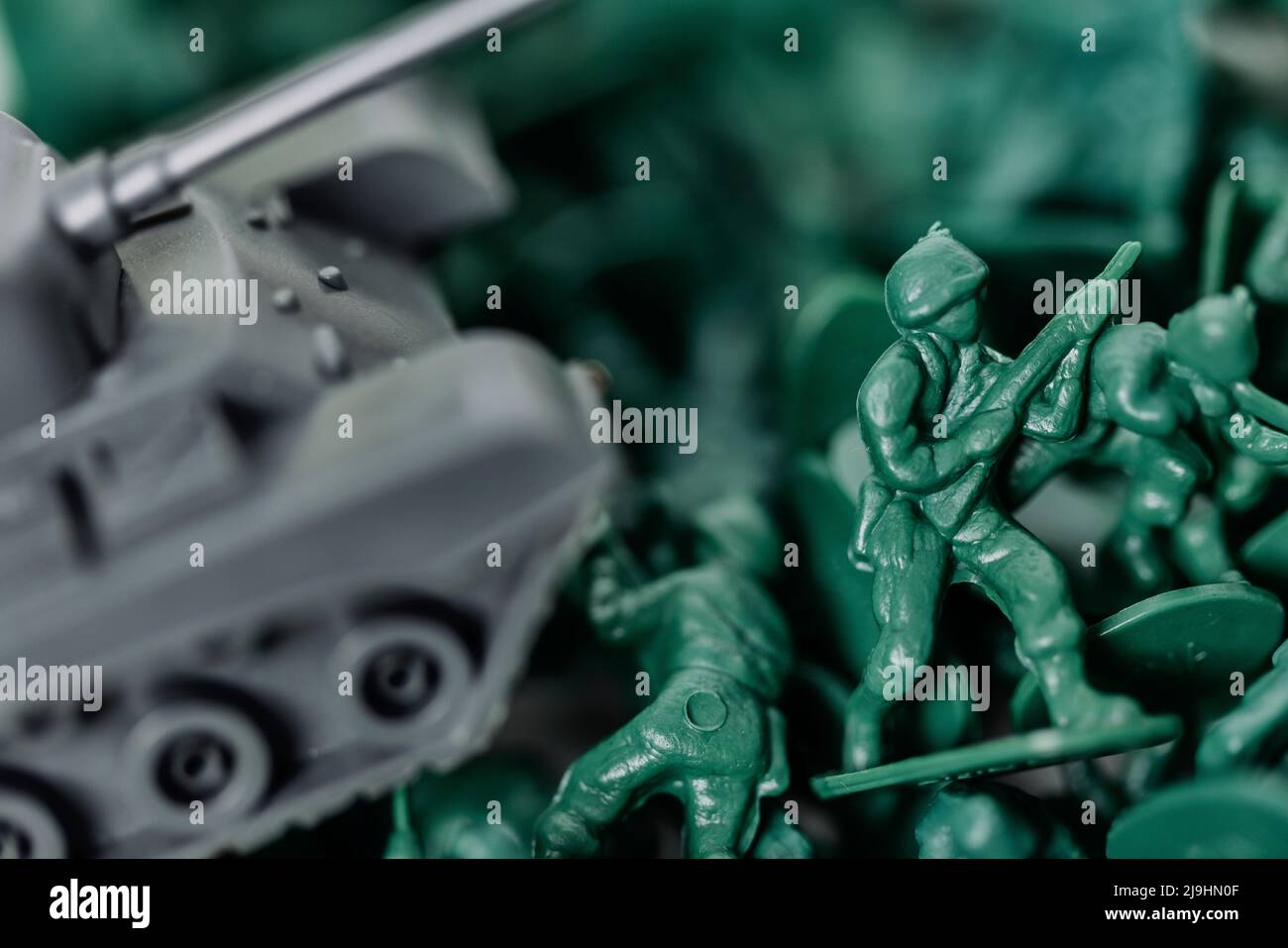 Green army toy hi-res stock photography and images - Alamy