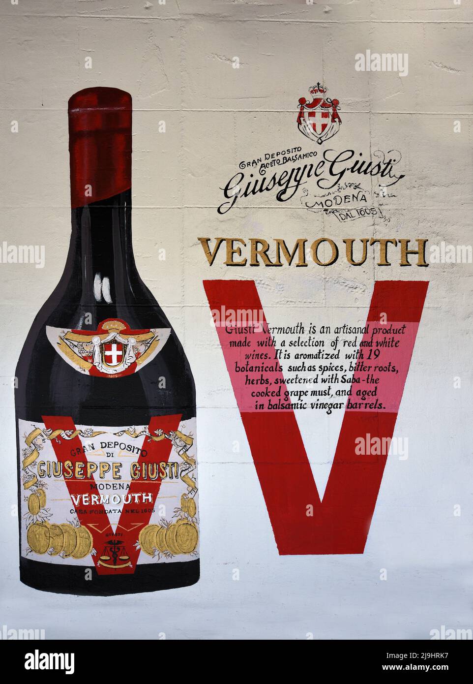 Ancienne Affiche Publicitaire Vermouth Cte Chazalettes & Co Torino - Style Vintage, Noir Et Blanc