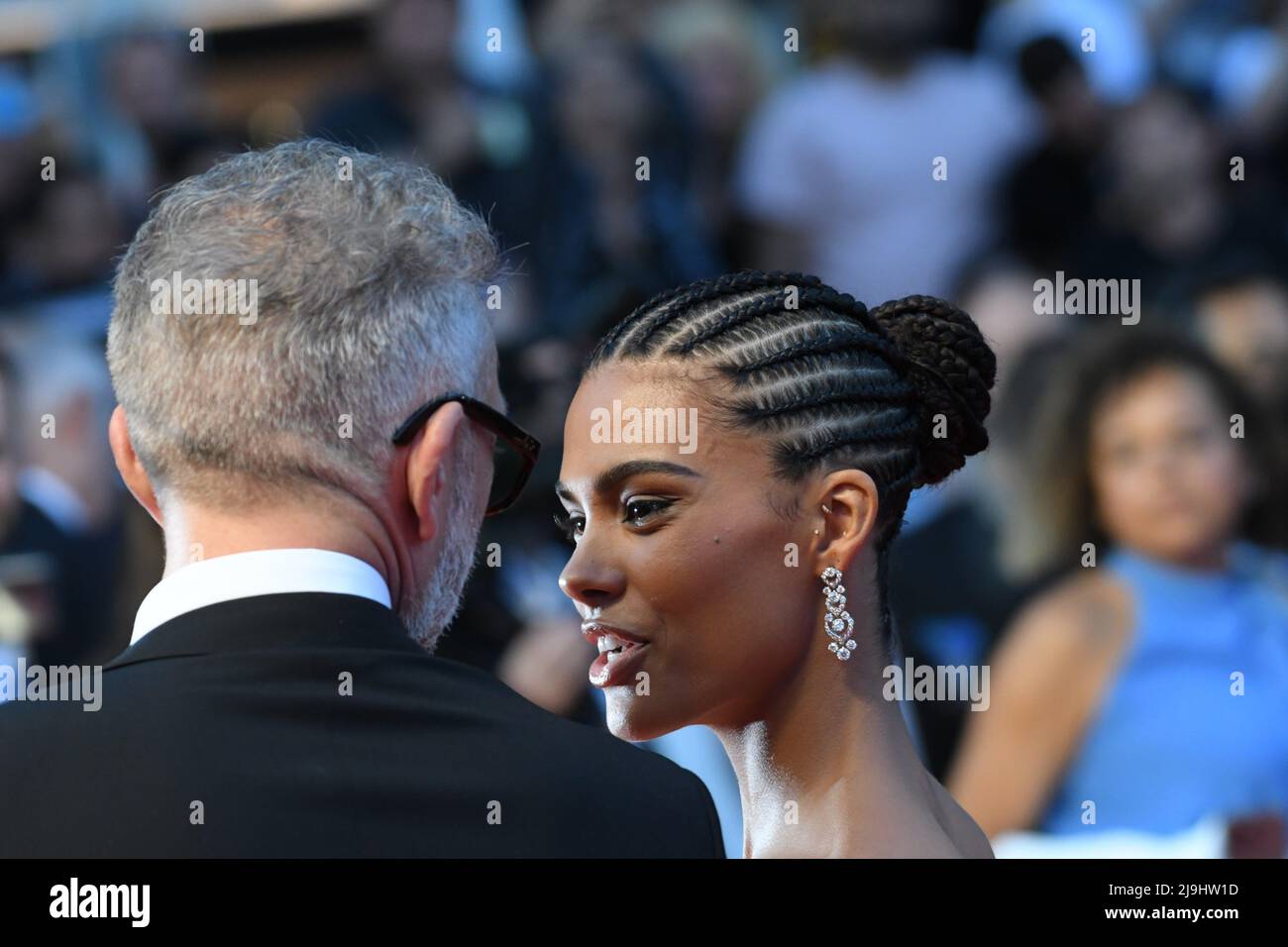 Cannes, France. 23rd May, 2022. 75th Cannes Film Festival 2022, red