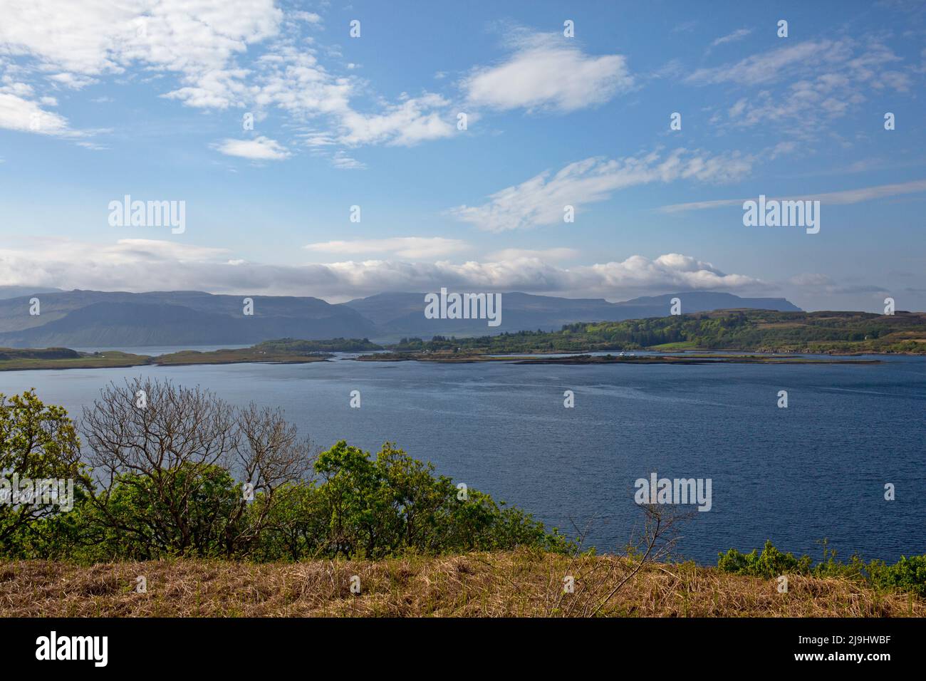 The Atlantic coast of Mull, Scotland Stock Photo