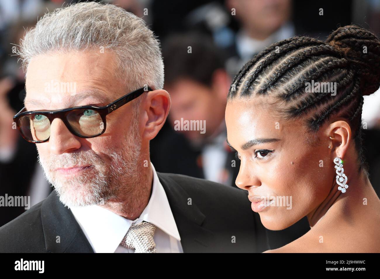 Cannes, France. 23rd May, 2022. 75th Cannes Film Festival 2022, red