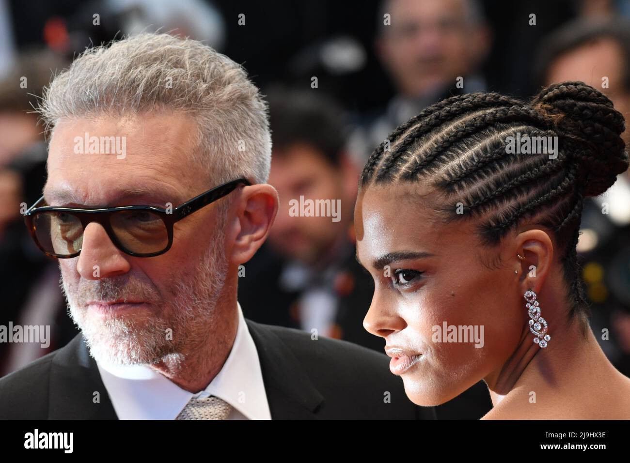 Cannes, France. 23rd May, 2022. 75th Cannes Film Festival 2022, red