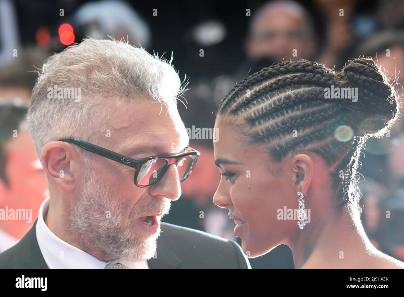Cannes, France. 23rd May, 2022. 75th Cannes Film Festival 2022, red