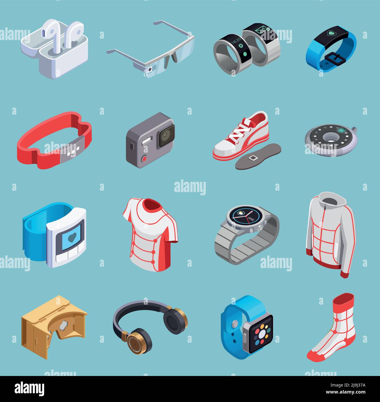 Wearable technology sensor tracking activity gadgets clothes