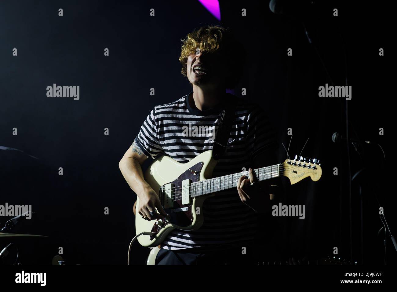 BARCELONA MAY 12 Sun Room (band) perform on stage at Apolo 2 on May