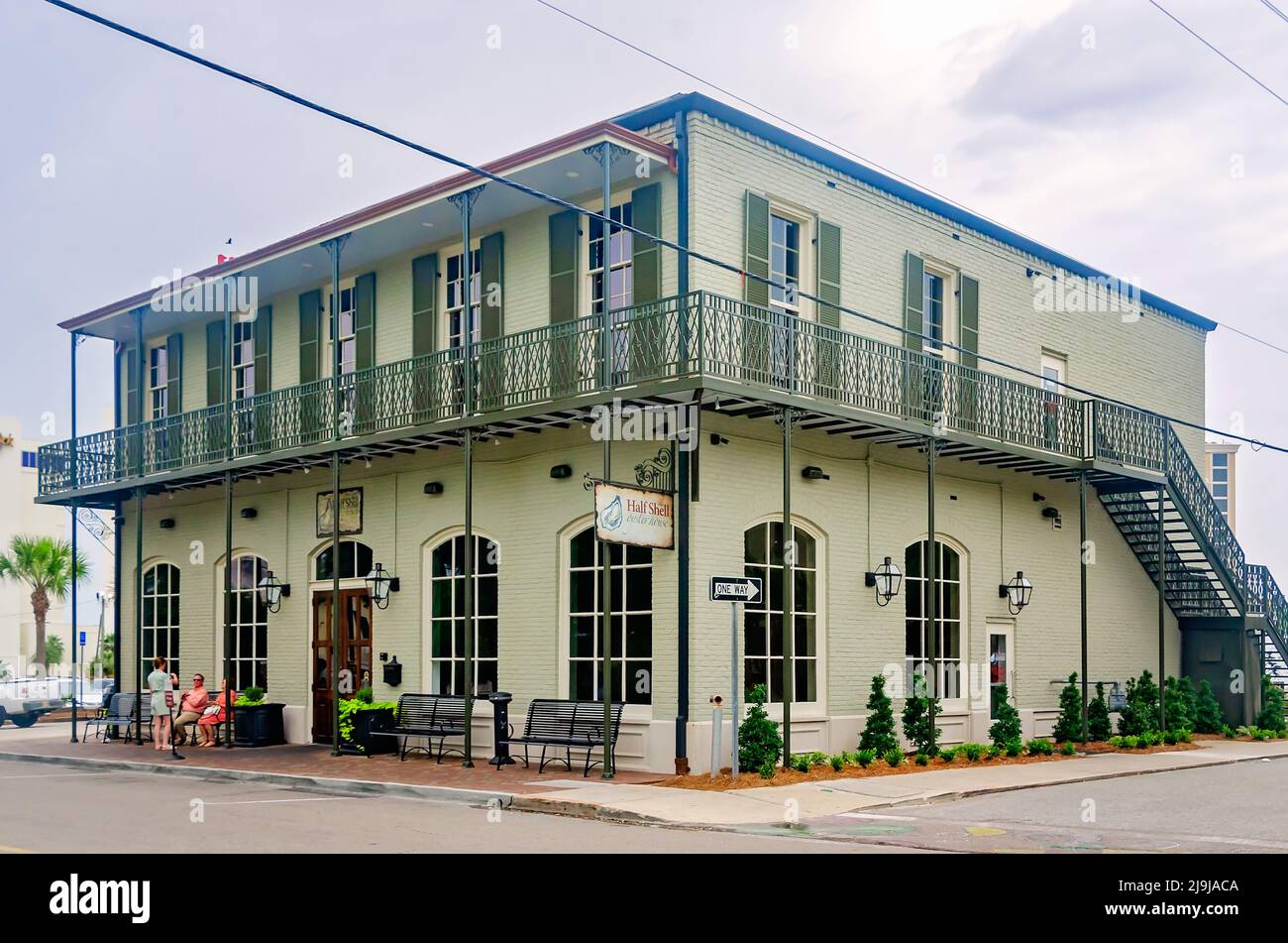 Mississippi half shell oyster house hires stock photography and images