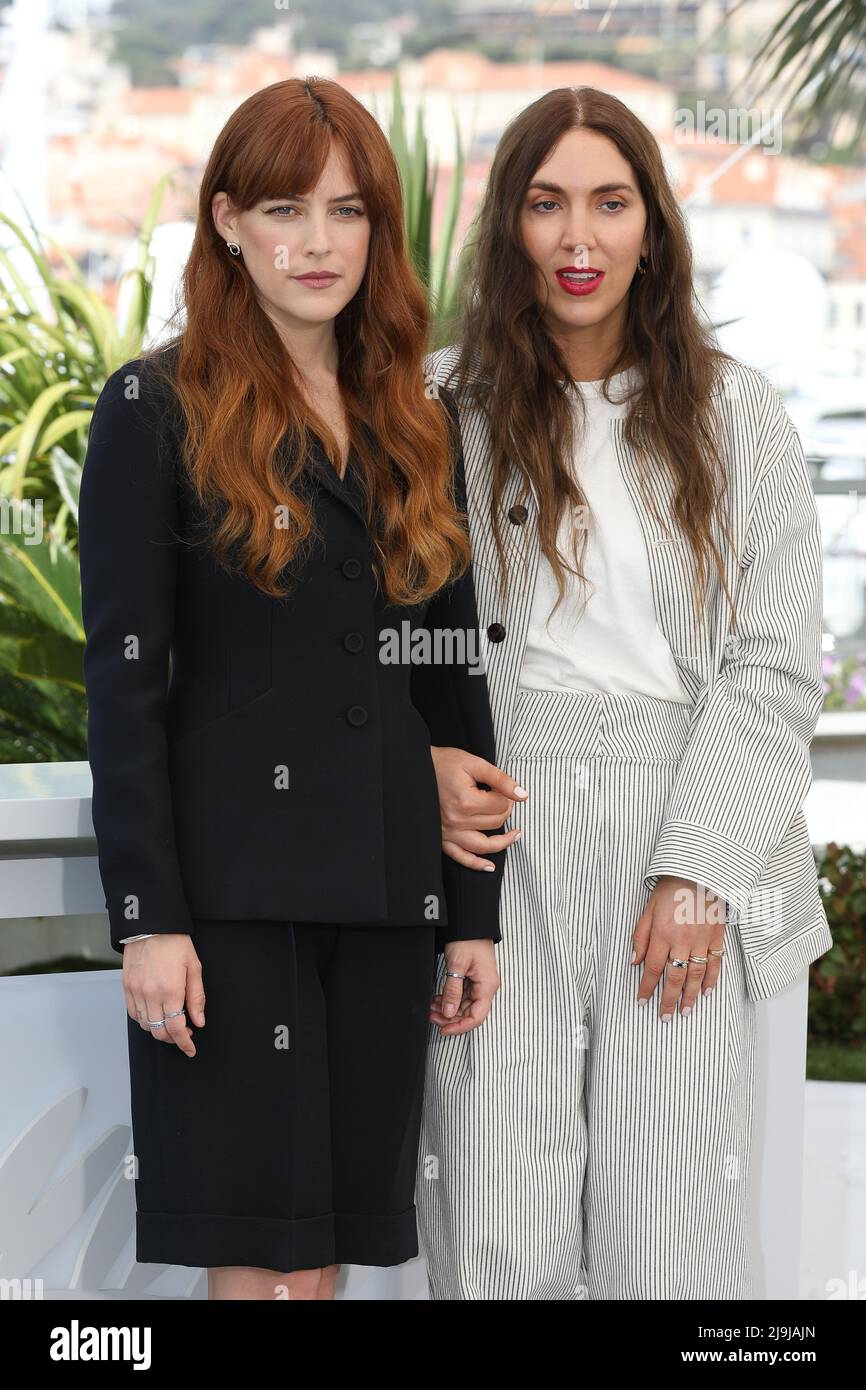May 21, 2022, Cannes, Cote d'Azur, France: RILEY KEOUGH and GINA