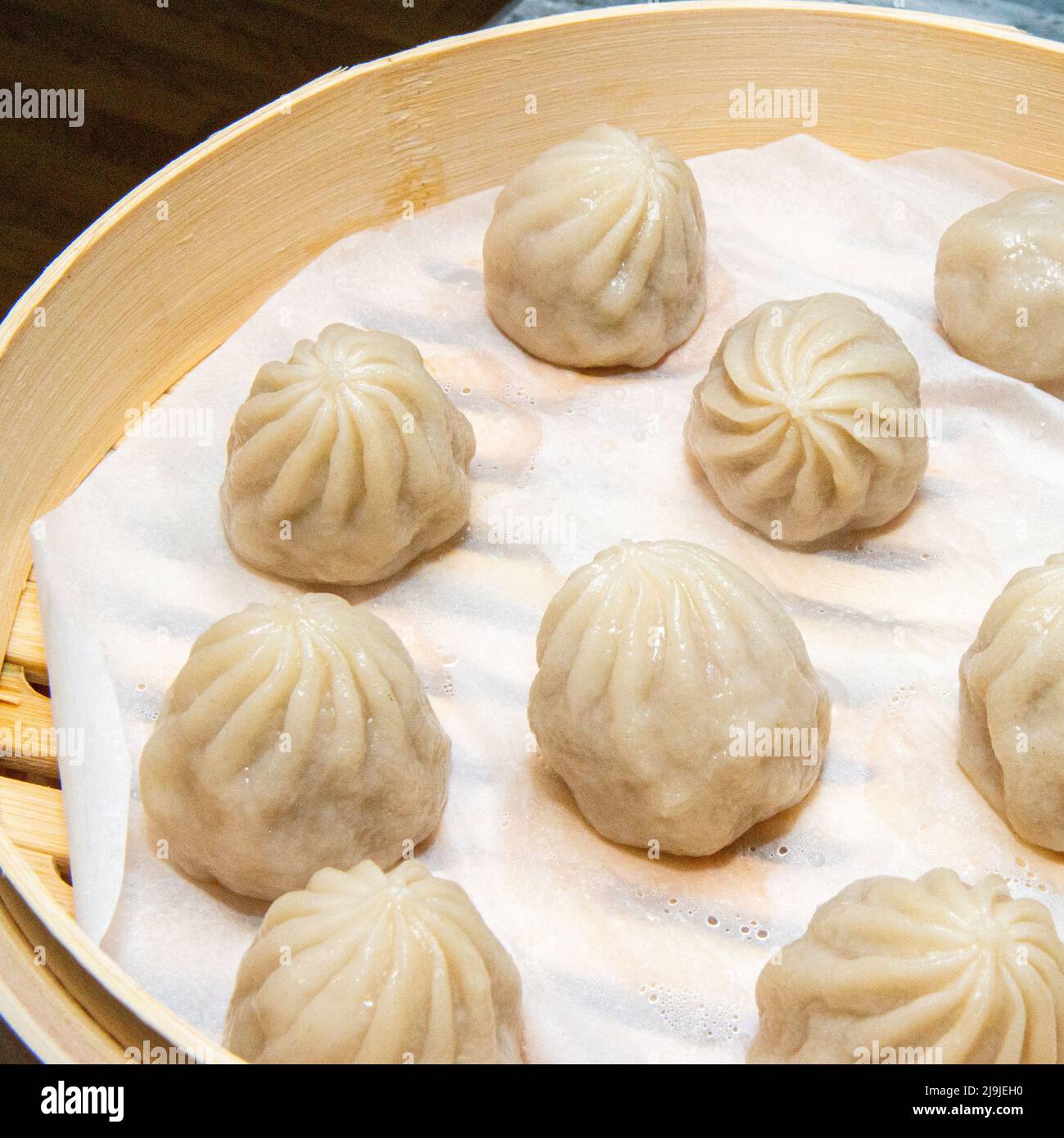 Chinese Soup Dumpling Stock Photo Alamy