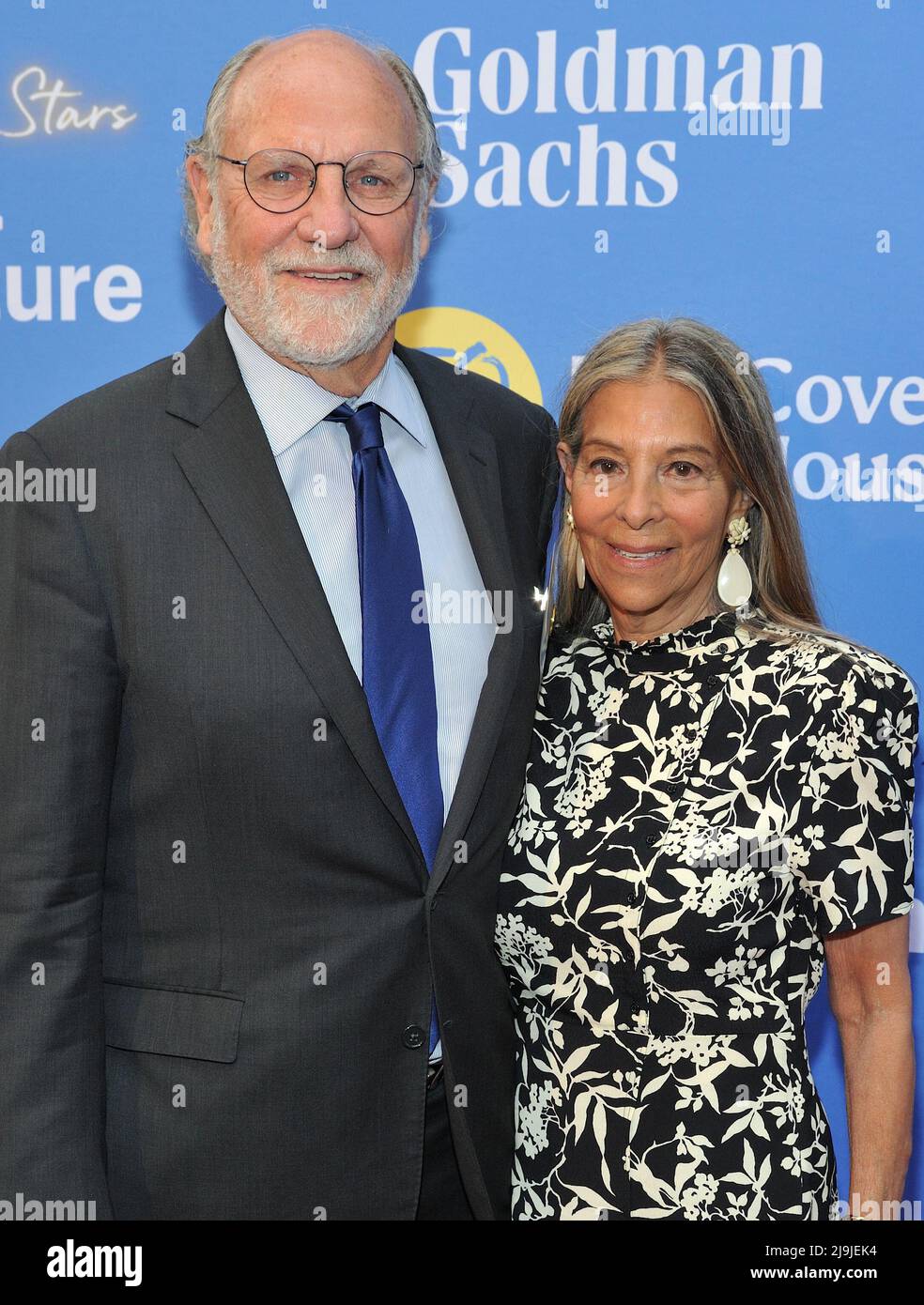 New York, USA. 23rd May, 2022. LR Jon Corzine and Sharon Elghanayan