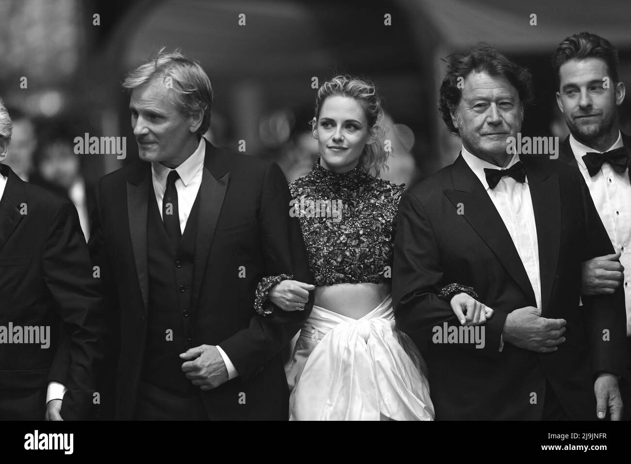 Lea Seydoux, David Cronenberg, Viggo Mortensen and Kristen Stewart a