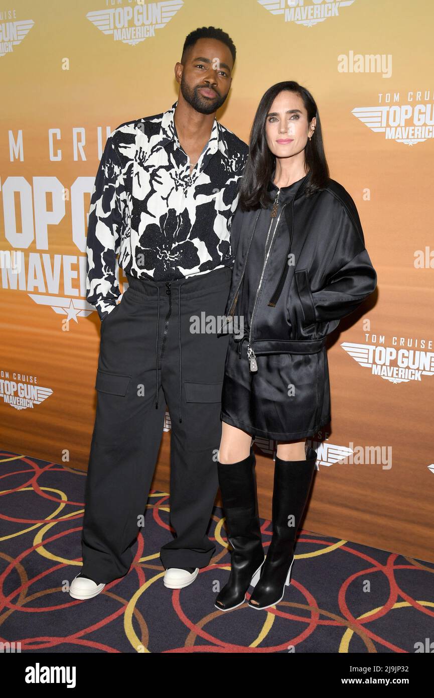 Jennifer Connelly looks stylish as she attends special screening of Top Gun:  Maverick in NYC