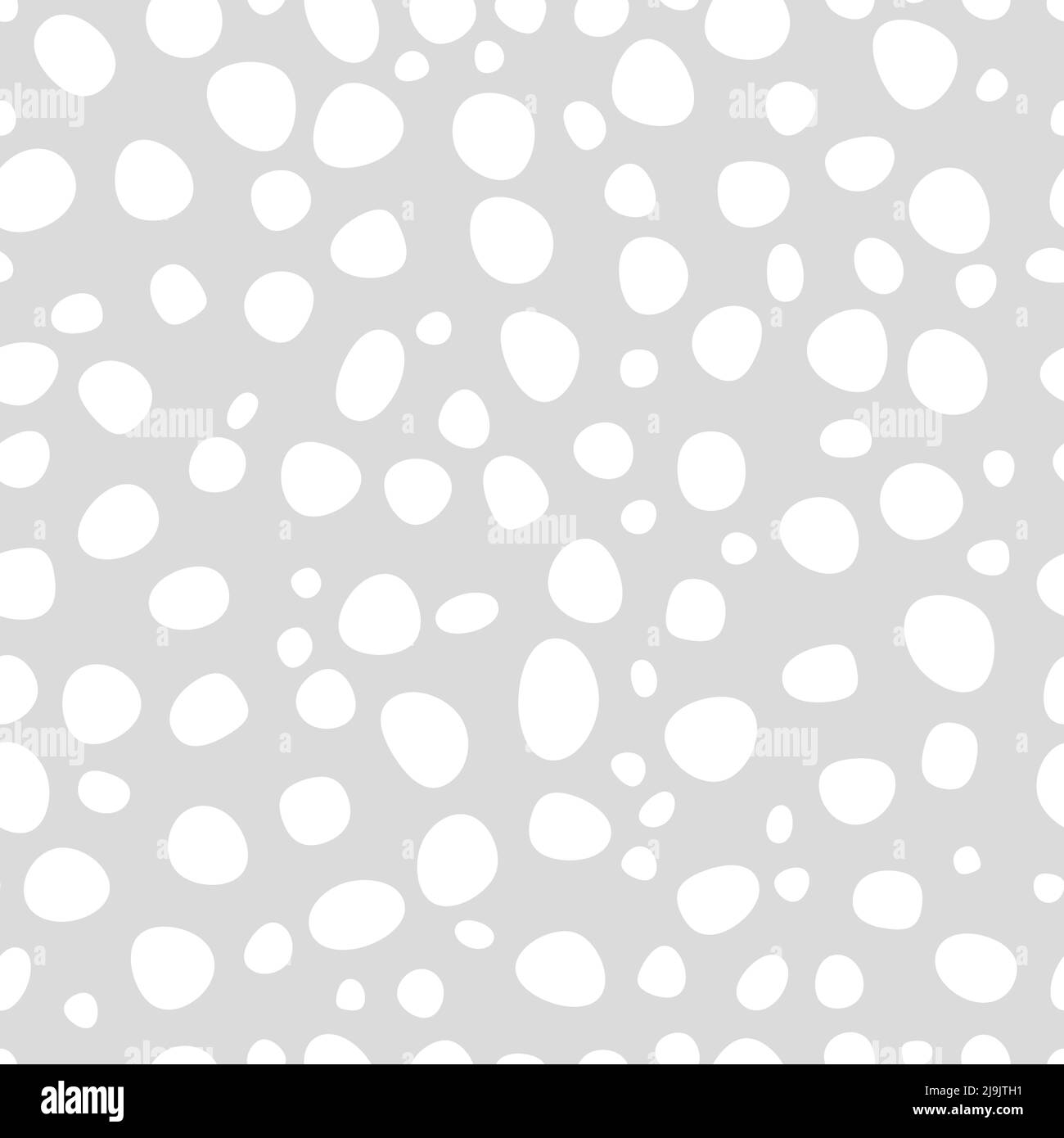 Vector seamless organic pattern with strokes. Hand drawn abstract geometric elements. Polka dots. Modern abstract poster, cover, card, fabric. Polkado Stock Vector