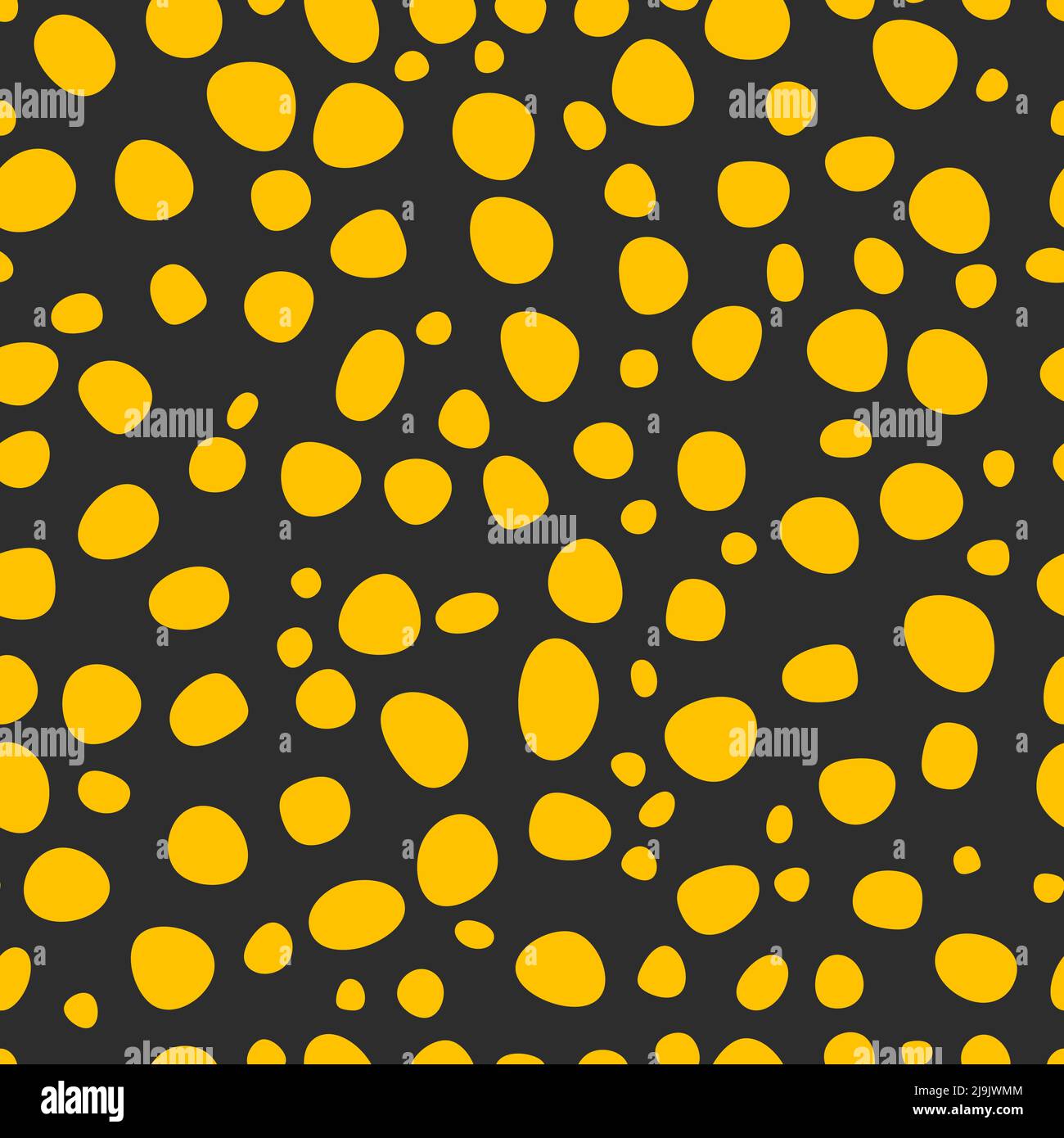 Vector seamless organic pattern with strokes Stock Vector