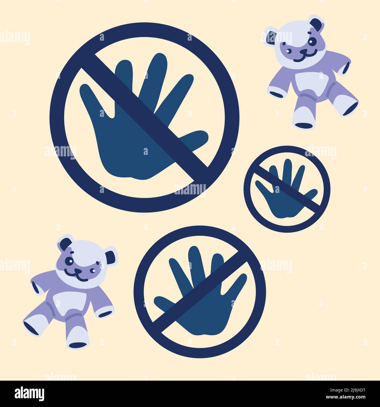 Child abuse awareness Stock Vector Images - Alamy