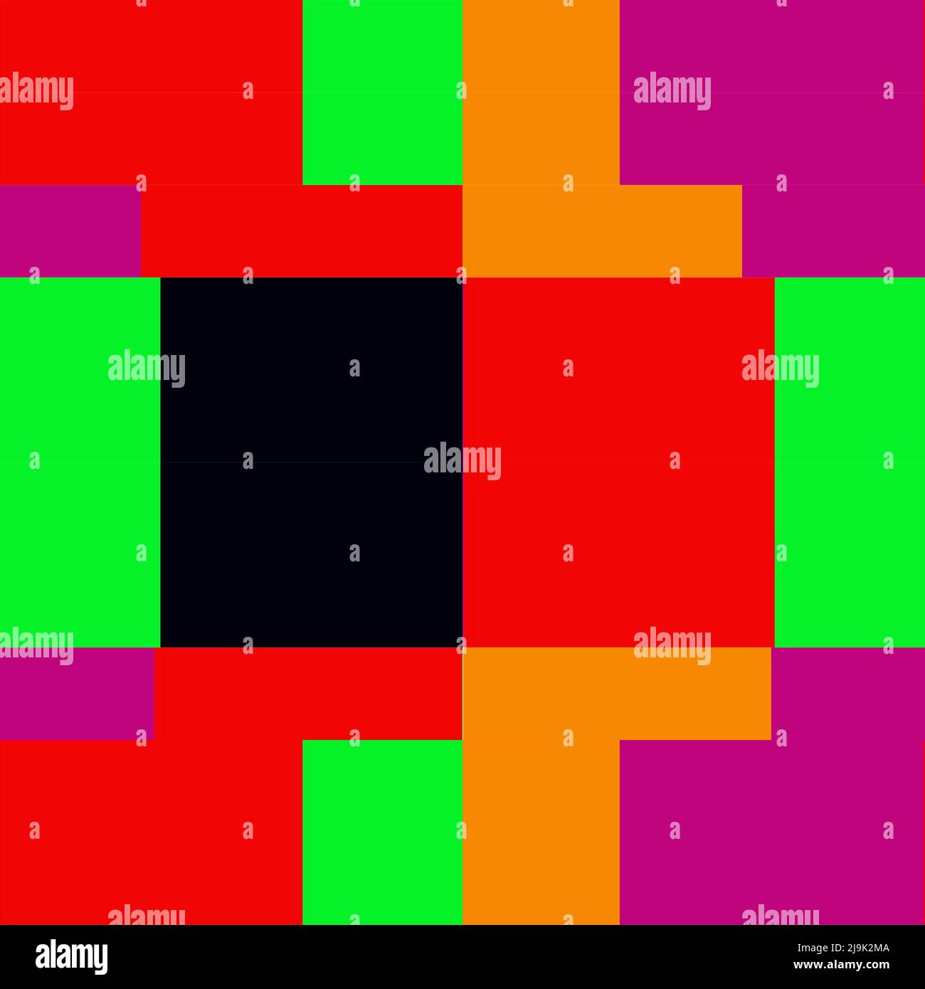 Bright and beautiful blocks of color, dramatic seamless pattern in