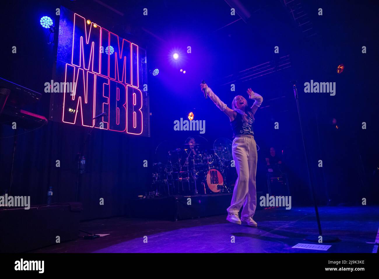 Oslo, Norway. 23rd May, 2022. The English singer and songwriter Mimi