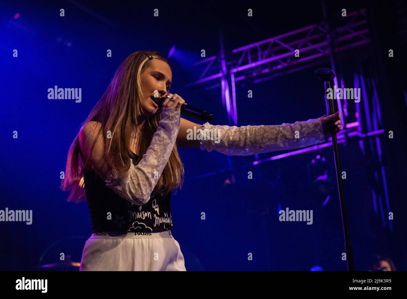 Oslo, Norway. 23rd May, 2022. The English singer and songwriter Mimi