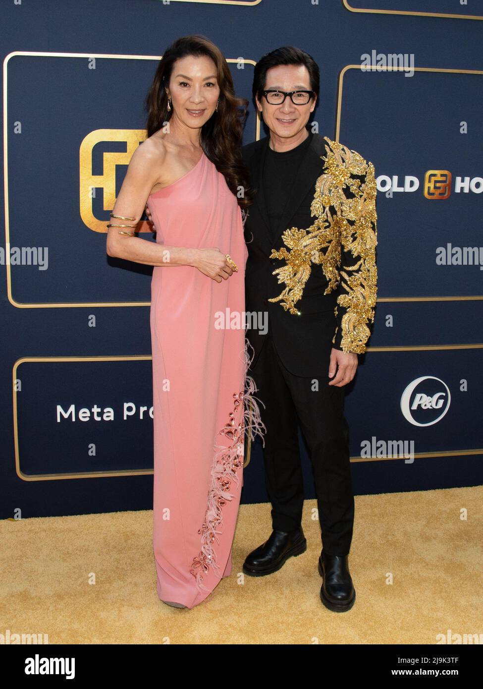 21 May 2022 - Los Angeles, California - Michelle Yeoh and Ke Huy Quan