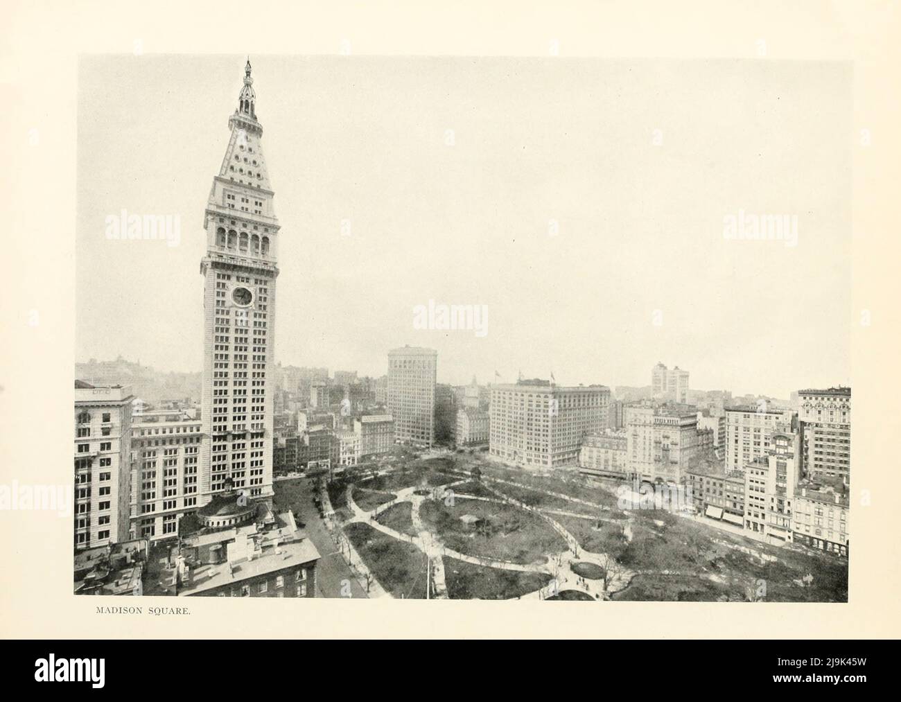 New york madison avenue post card hires stock photography and images