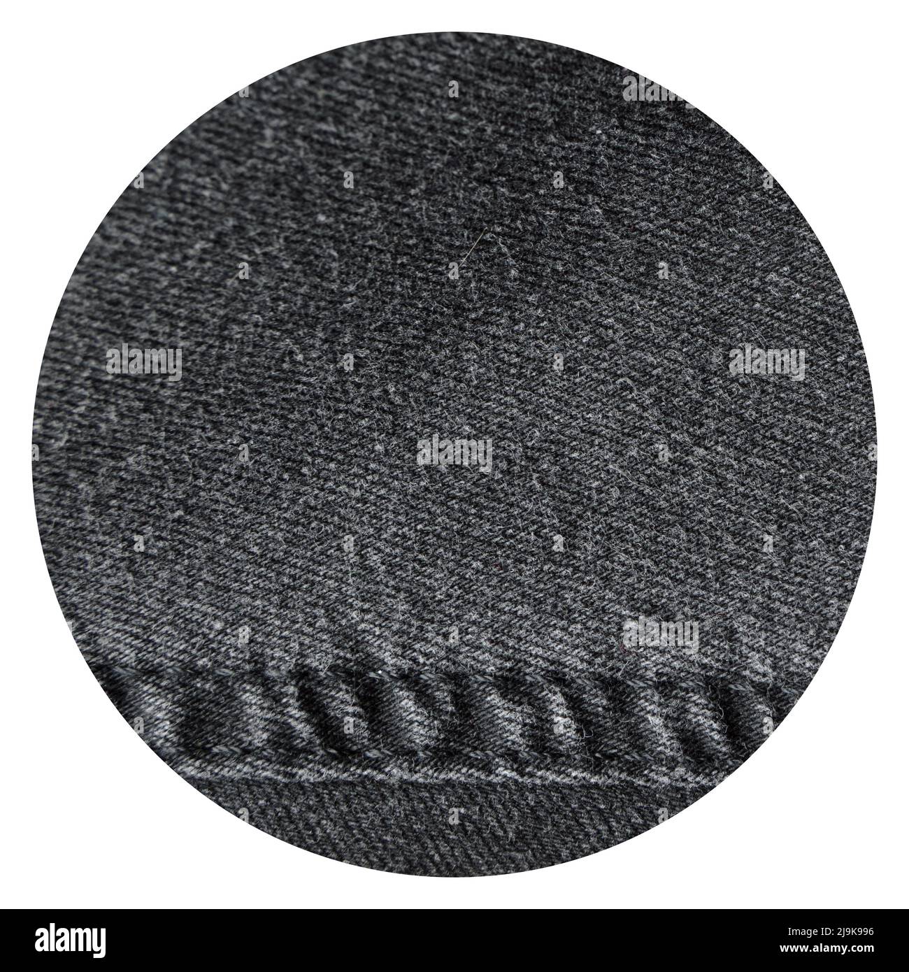 Seam black denim cotton jeans fabric texture background and wallpaper ...