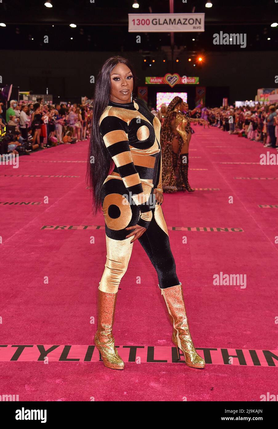 Honey Davenport during the 2022 Rupaul DragCon, Day 1, held at the LA