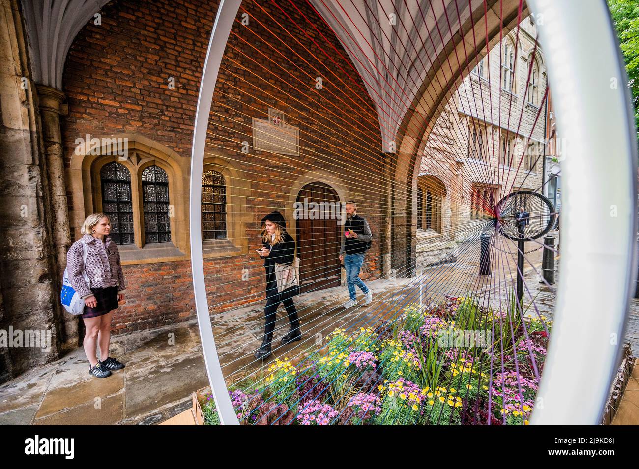 London, UK. 24th May, 2022. Interface's installation, a visual journey ...