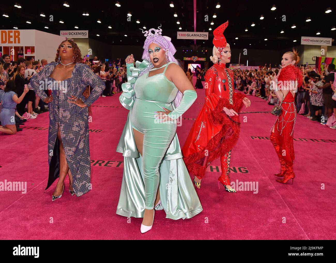 June Jambalaya (left), Deja Skye, Alyssa Hunter and Jasmine Kennedie