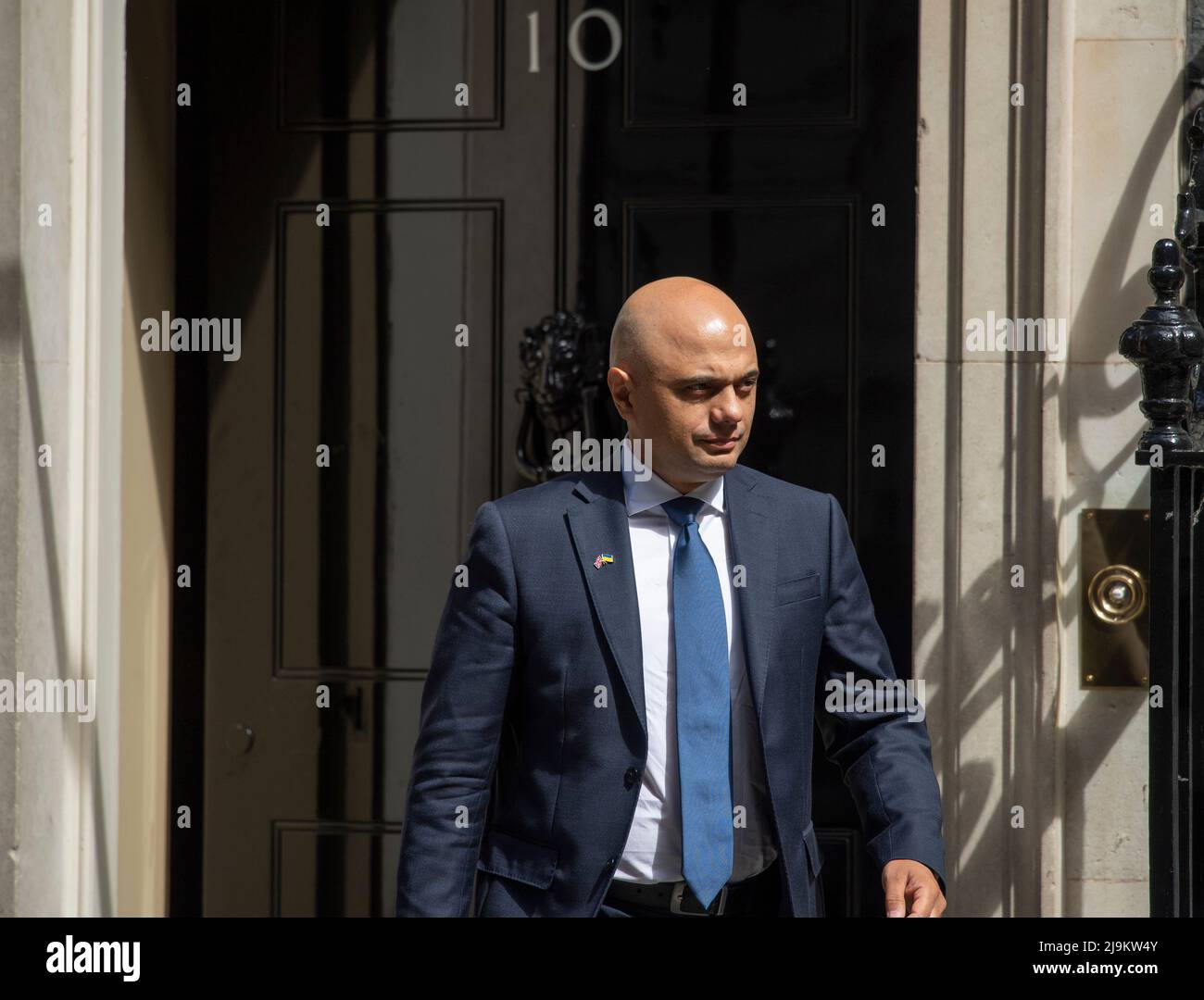 Downing Street, London, UK. 24 May 2022. Sajid Javid MP, Secretary of State for Health and Social Care in Downing Street for weekly cabinet meeting. Credit: Malcolm Park/Alamy Live News. Stock Photo