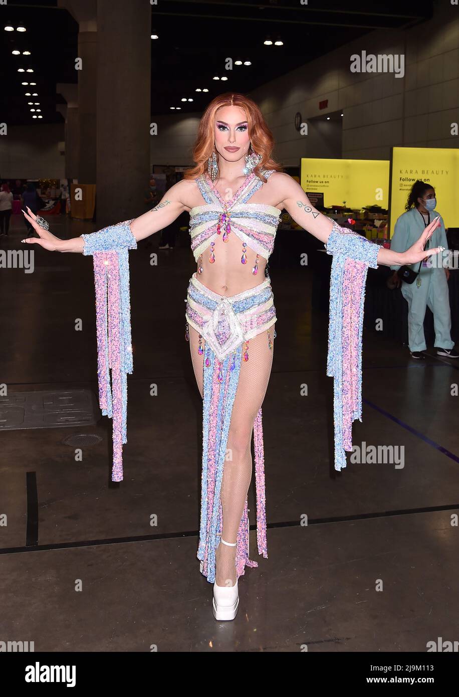 Jasmine Kennedie during the 2022 Rupaul DragCon, Day 2, held at the LA
