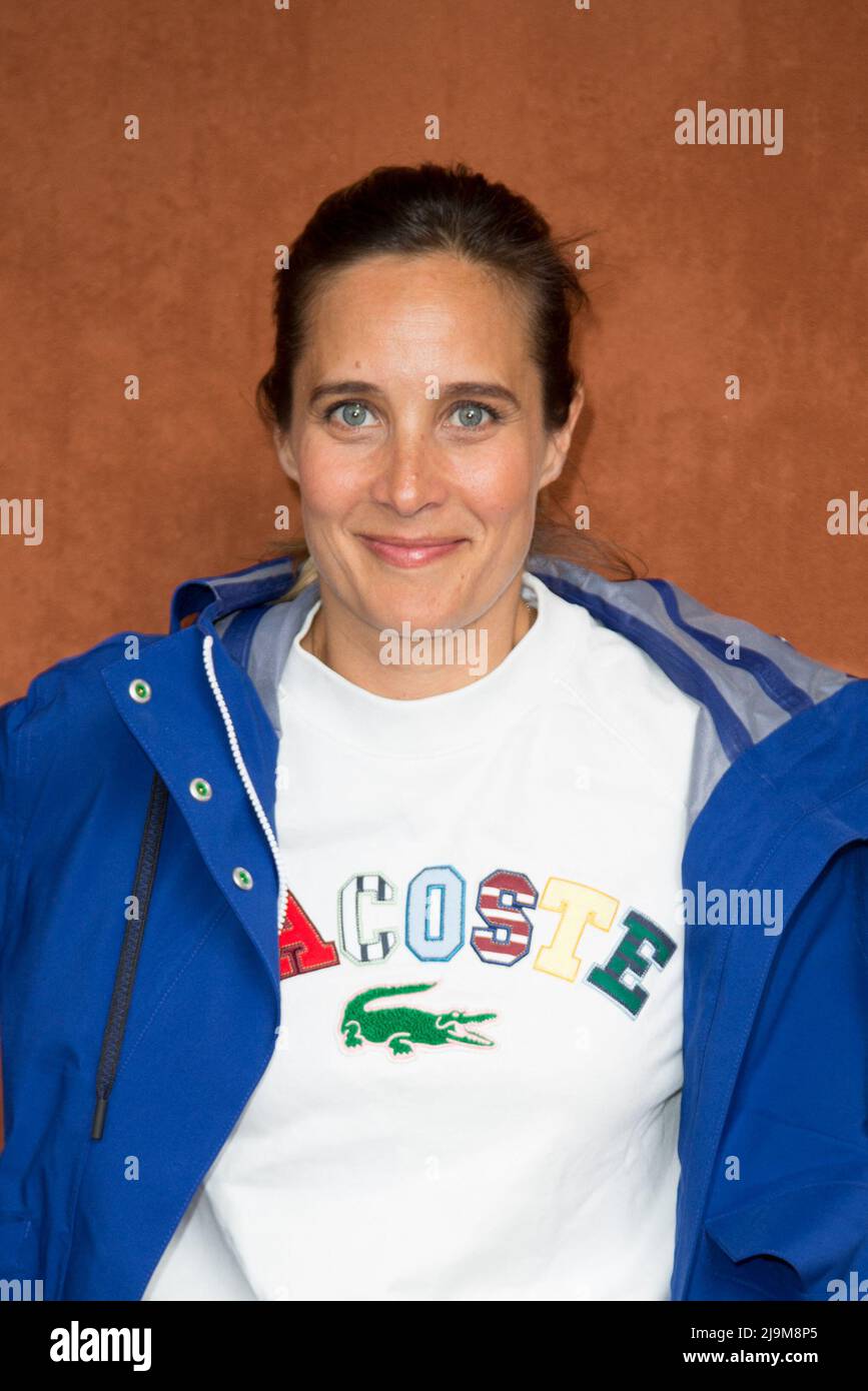 Julie De Bona at Village during French Open Tennis Roland Garros 2022