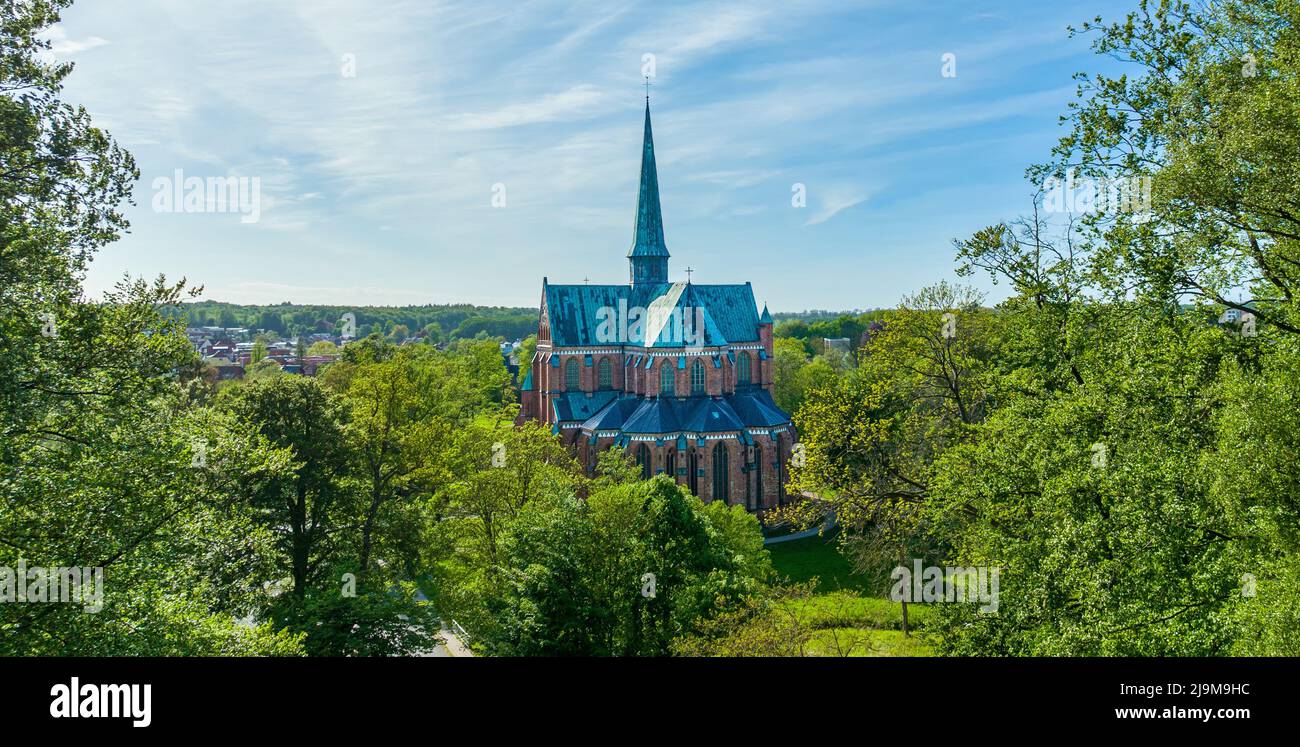 The Minster in Bad Doberan (Germany) from East Stock Photo