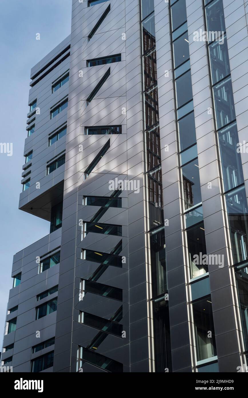 Modern architecture Commercial real estate, stainless steel and glass