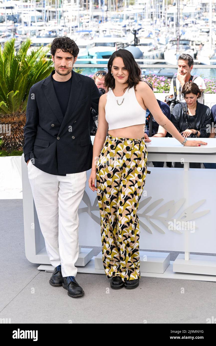 Louis Garrel , Noemi Merlant 75th Cannes Film Festival Photocall of the ...