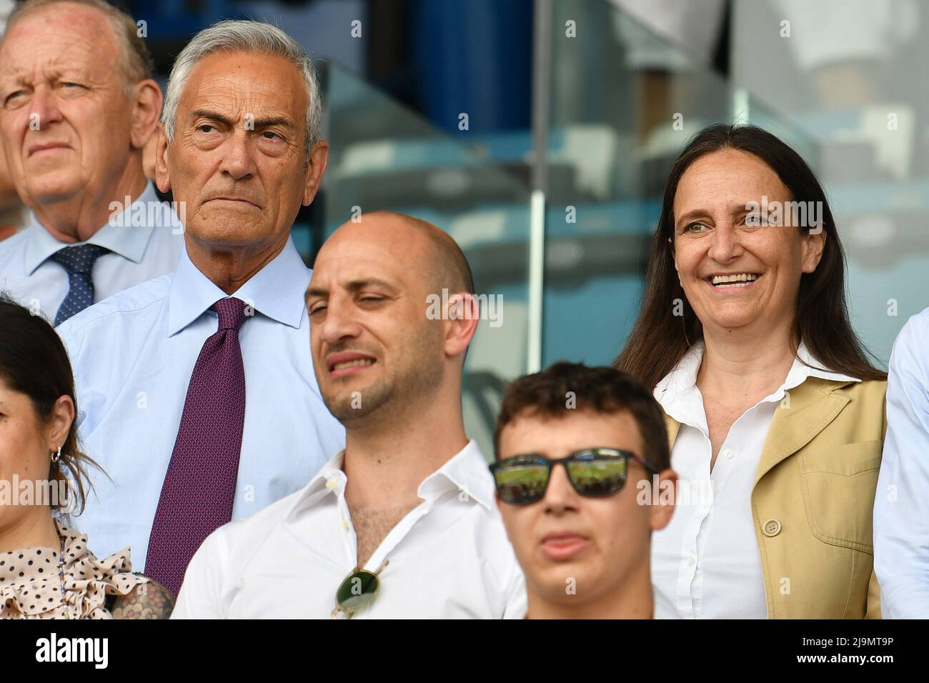 Paolo Mazza stadium, Ferrara, Italy, May 22, 2022, Gabriele Gravina ...