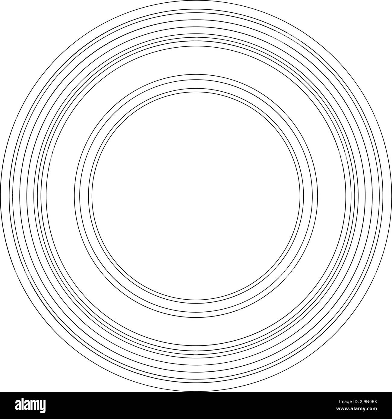 Random circles abstract geometric composition. Stock vector ...