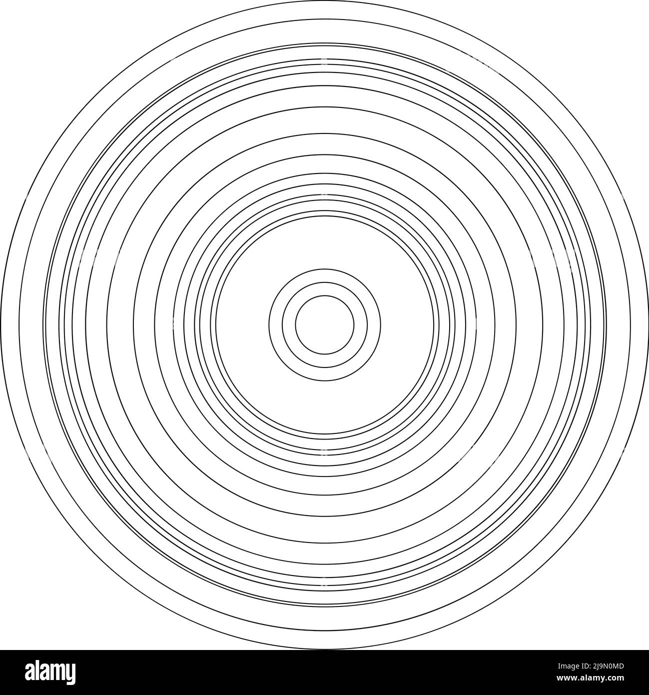Random circles abstract geometric composition. Stock vector ...