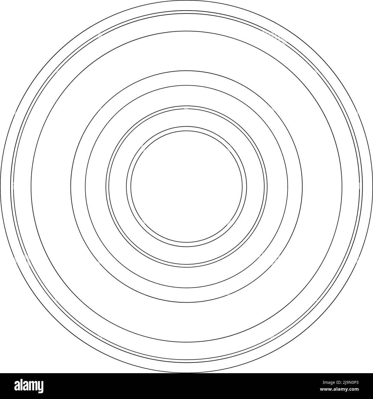 Random circles abstract geometric composition. Stock vector ...