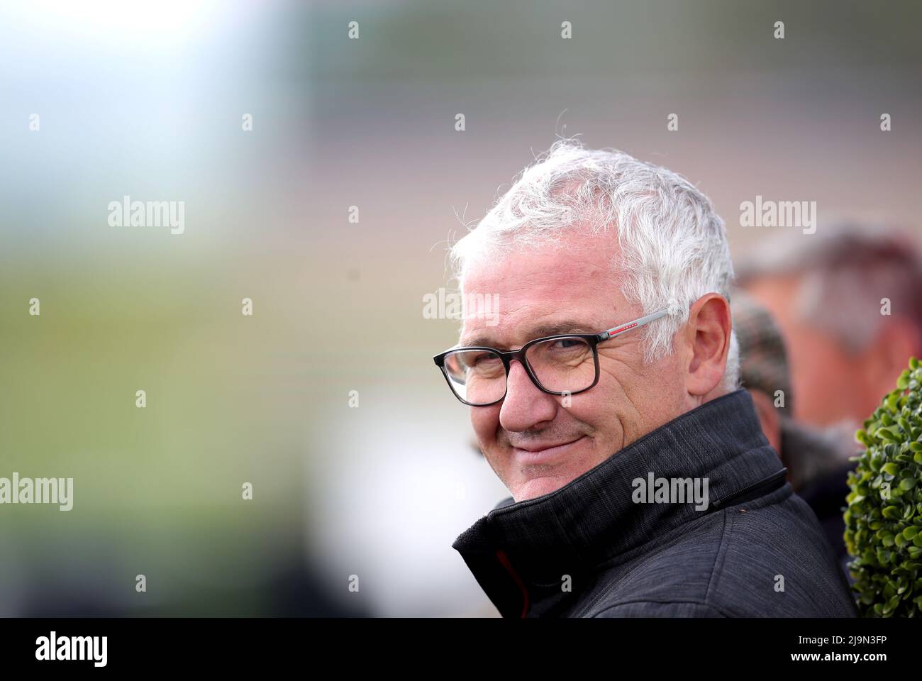 Donald Trainer Trainer Donald McCain at Bangor-On-Dee racecourse, Wrexham County ...