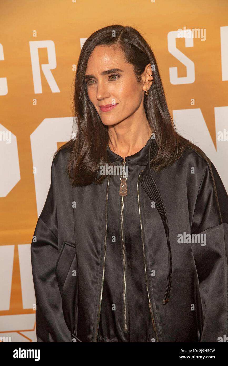 Jennifer Connelly looks stylish as she attends special screening of Top Gun:  Maverick in NYC