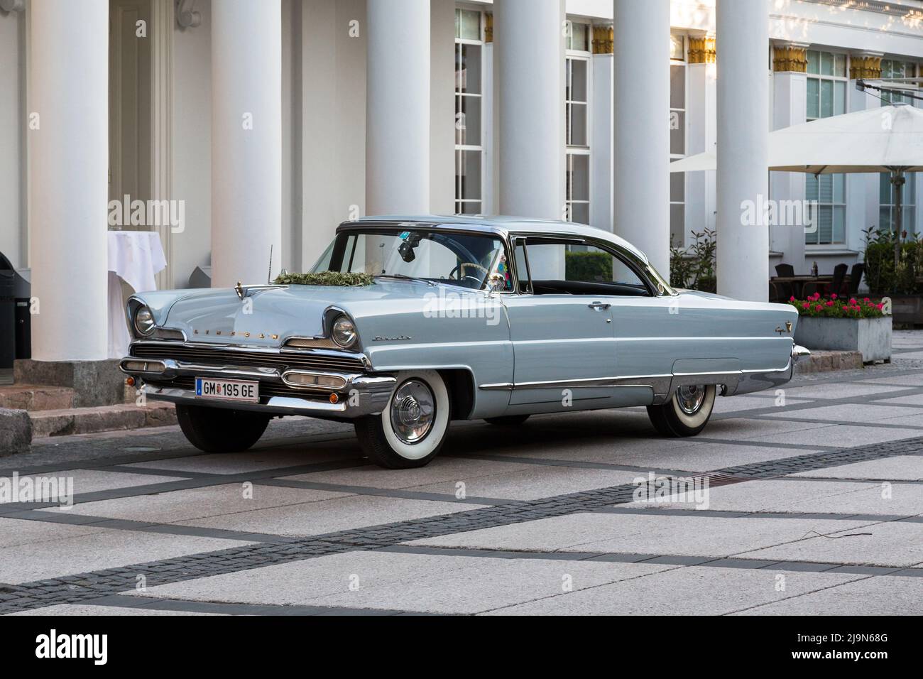 BAD ISCHL, AUSTRIA - MAY 18, 2019: This is an jld luxury car Lincoln Continental, which is  manufactured by famous US company. Stock Photo