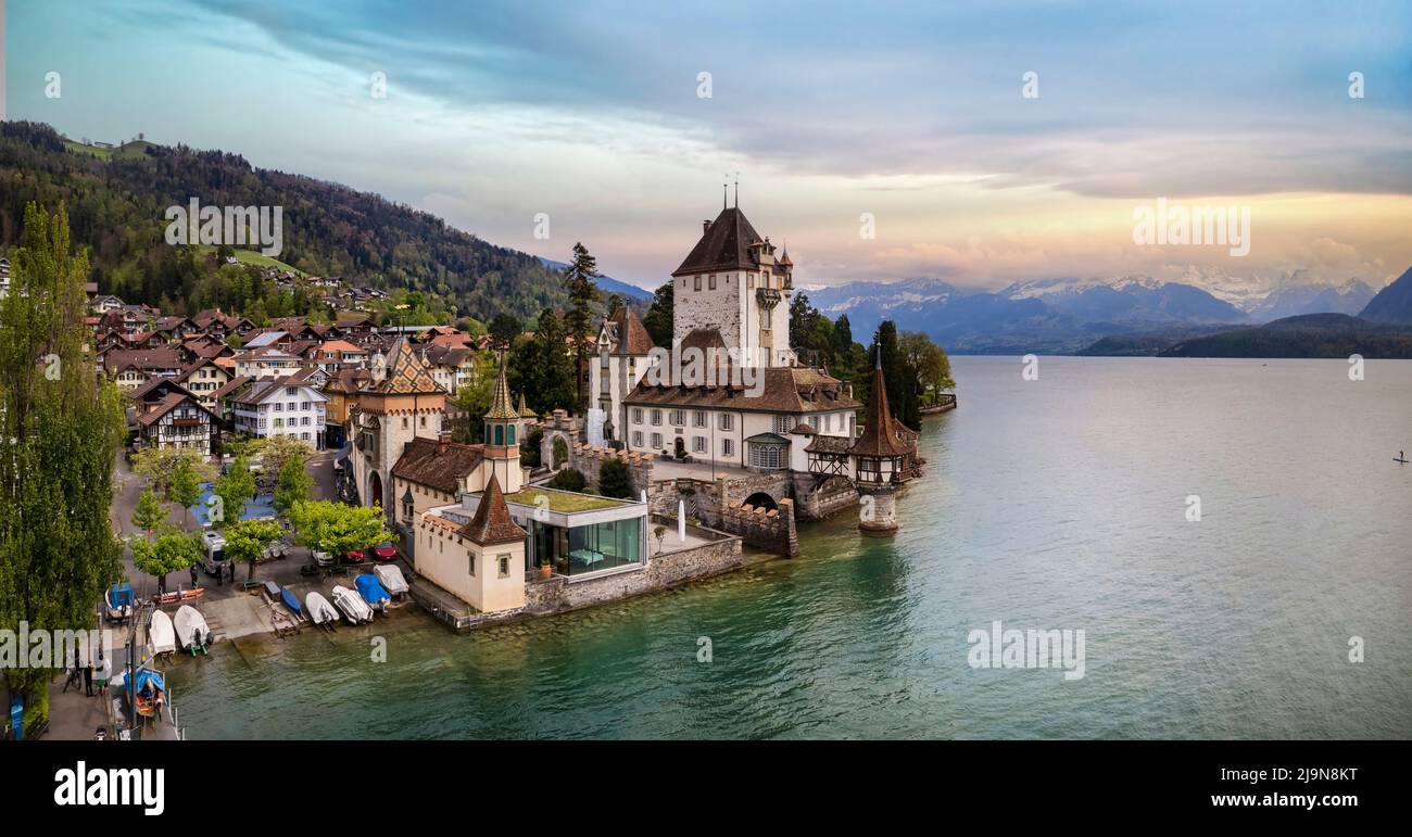 Aerial View Oberhofen Castle Hi res Stock Photography And Images Alamy aerial-view-oberhofen-castle-hi-res-stock-photography-and-images-alamy