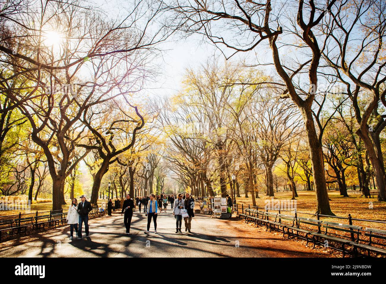 Manhattan fall landscape hi-res stock photography and images - Alamy