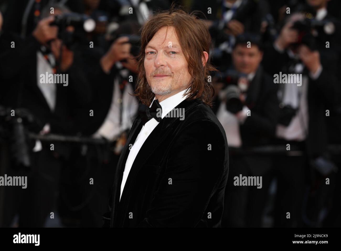 May 25, 2022, Cannes, Cote d'Azur, France: NORMAN REEDUS attends the 75th Anniversary Ceremony during 75th annual Cannes Film Festival (Credit Image: © Mickael Chavet/ZUMA Press Wire) Stock Photo
