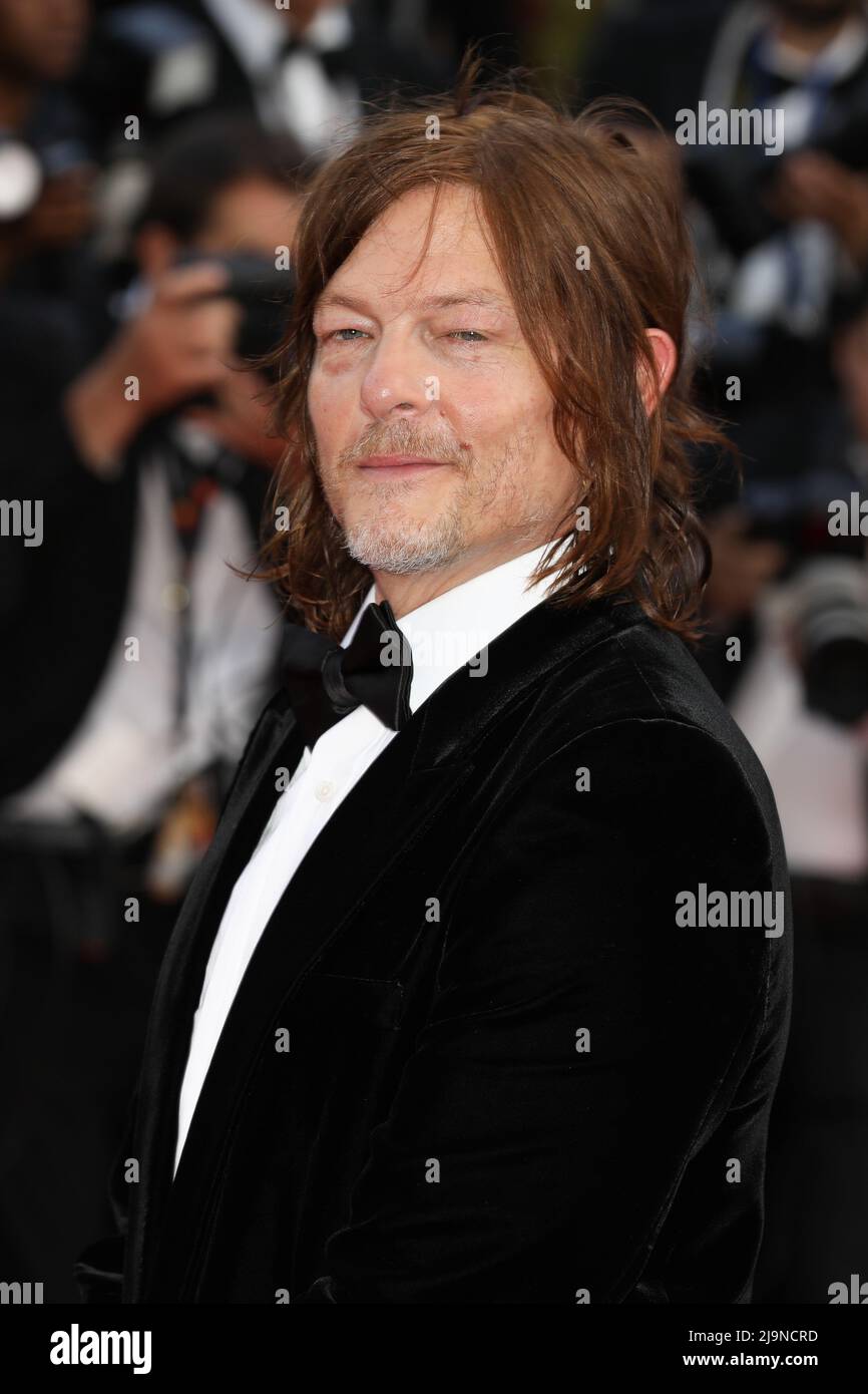 May 25, 2022, Cannes, Cote d'Azur, France: NORMAN REEDUS attends the 75th Anniversary Ceremony during 75th annual Cannes Film Festival (Credit Image: © Mickael Chavet/ZUMA Press Wire) Stock Photo