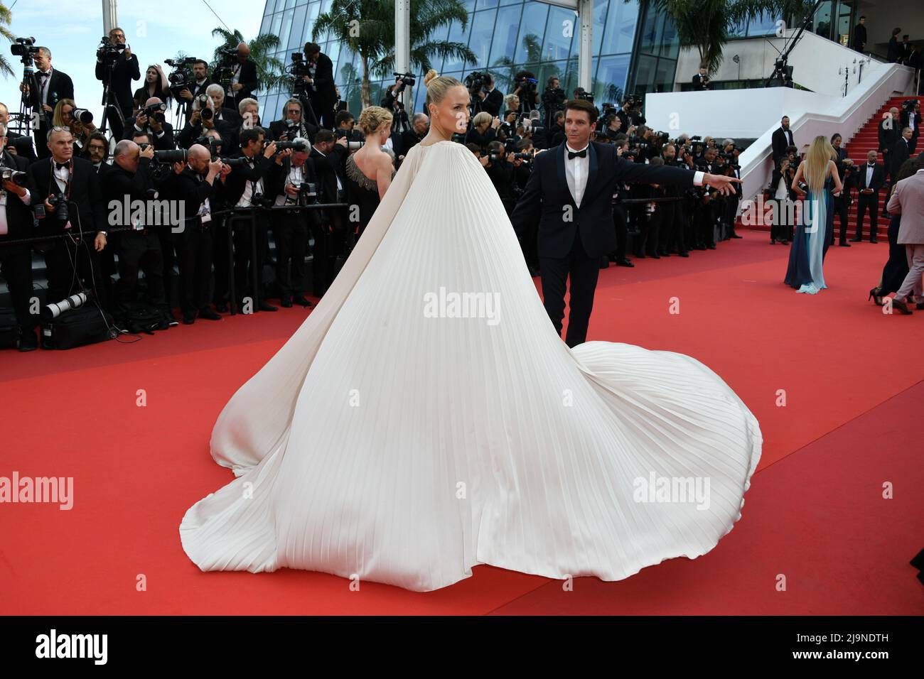 Cannes, France. 24th May, 2022. 75th Cannes Film Festival 2022, Red