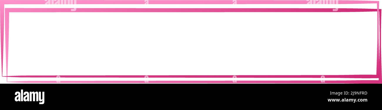 Random square contour frame, border element. Stock vector illustration ...